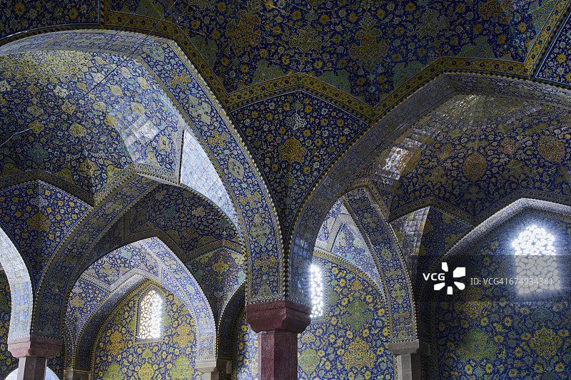 伊朗伊斯法罕聚礼清真寺图片素材