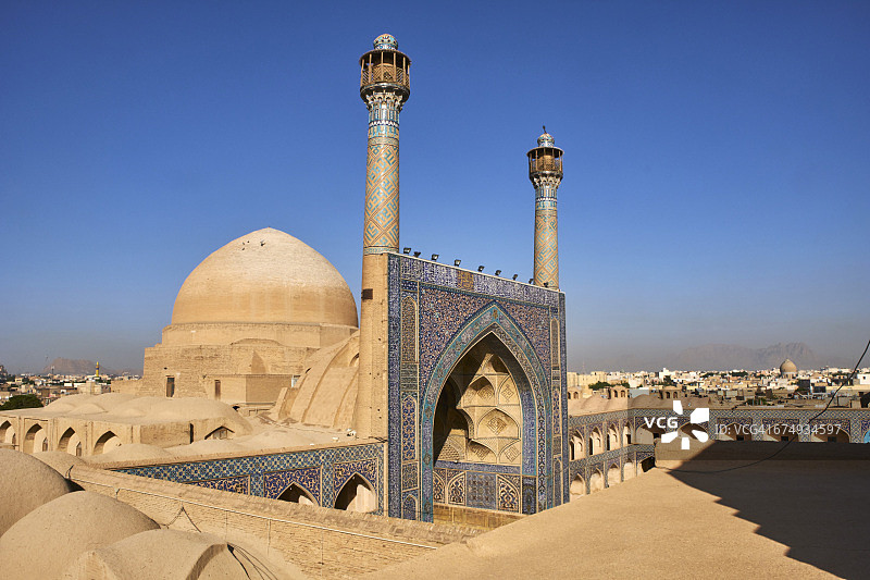 伊朗伊斯法罕聚礼清真寺图片素材