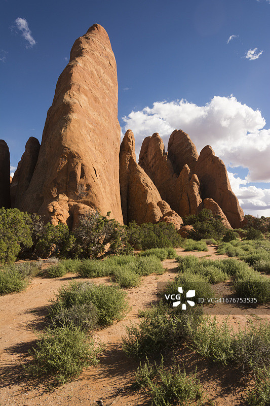 拱门国家公园沙丘拱门景观图片素材