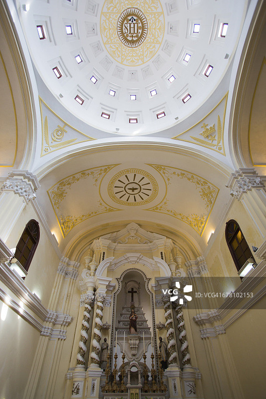 圣约瑟夫神学院和教堂内部图片素材
