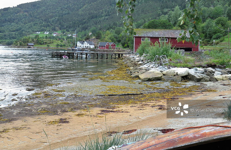 松恩峡湾55号公路图片素材