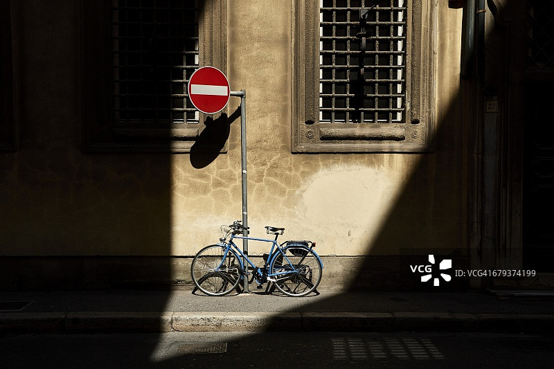 意大利里窝那的中央大街图片素材