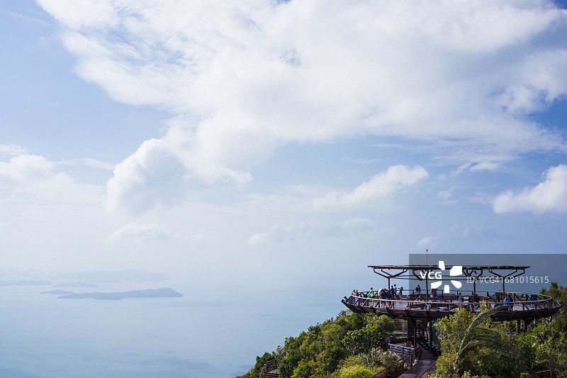 马来西亚兰卡威观景台图片素材