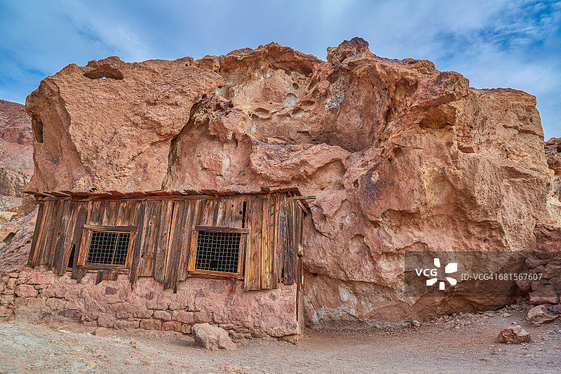美国加利福尼亚州卡利科鬼镇图片素材