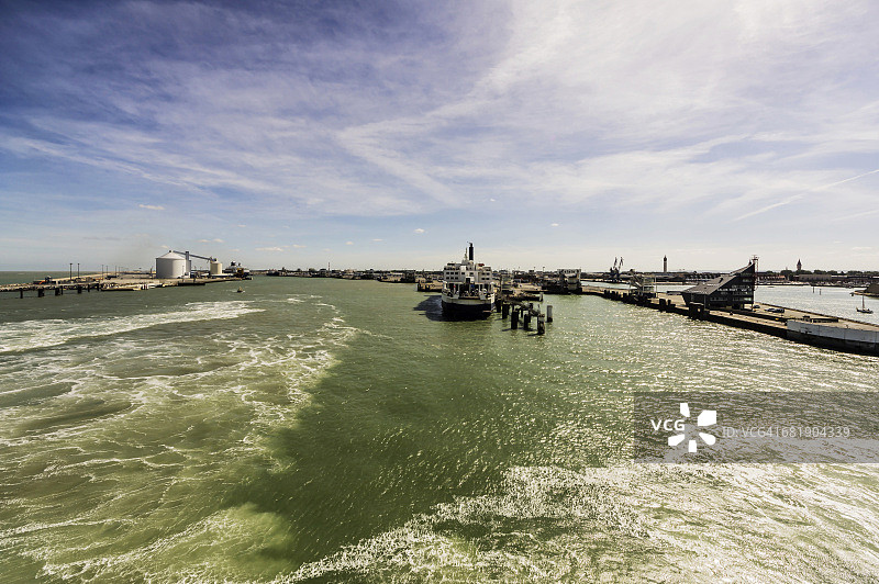 法国加莱港口城市图片素材