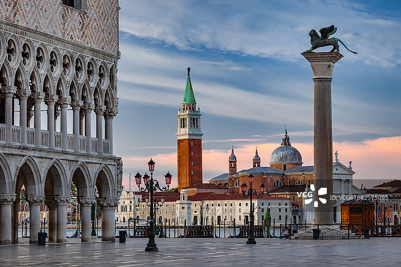 威尼斯黎明图片素材