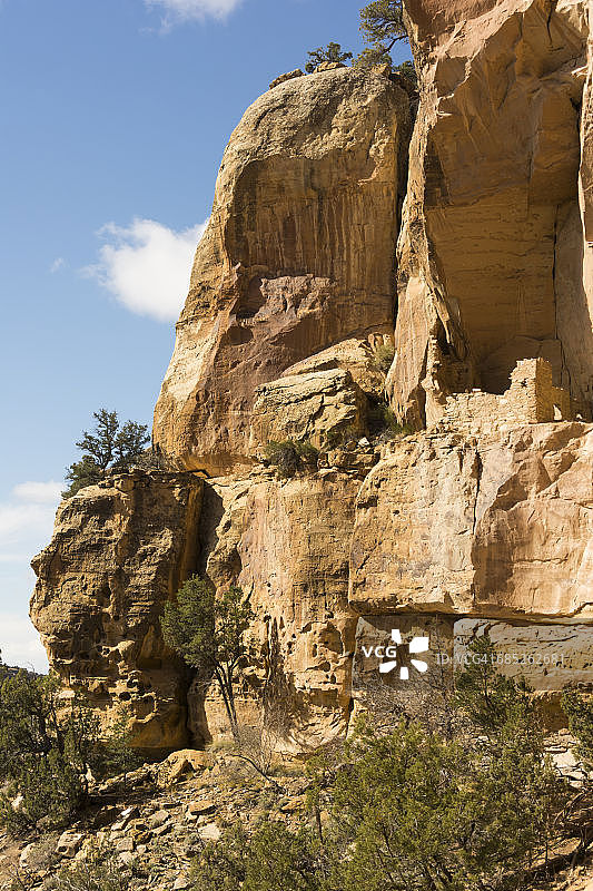 尤特山部落公园莫尔斯5号遗址图片素材