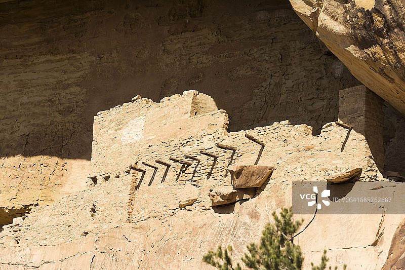 尤特山部落公园老鹰巢遗址图片素材