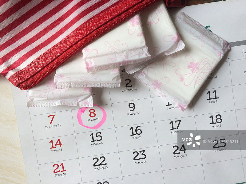 现代月经图片素材