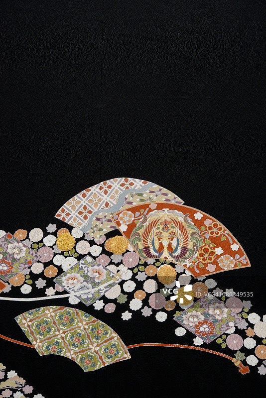 日式和服特写图片素材