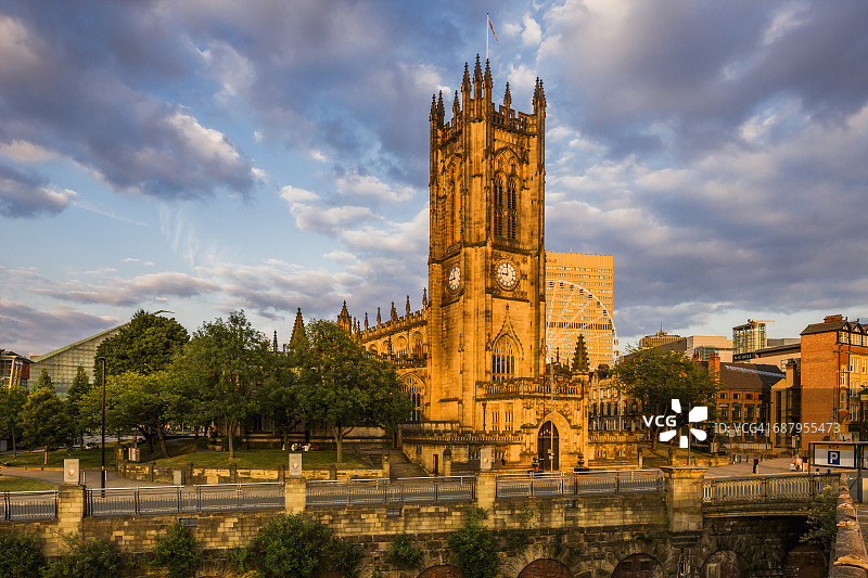 曼彻斯特座堂景观图片素材
