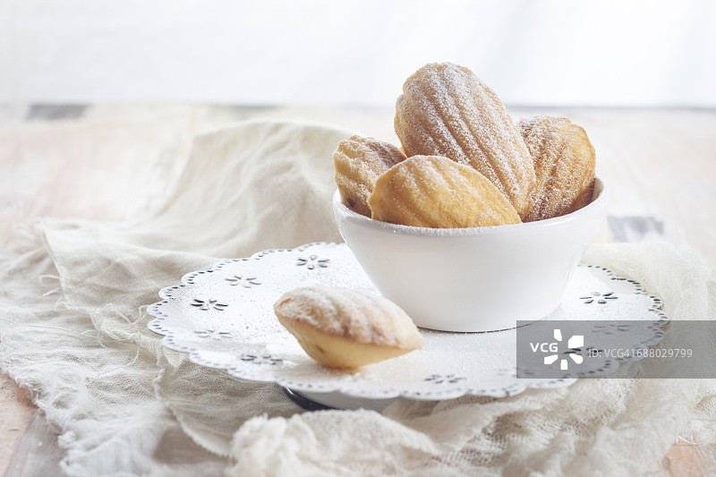 玛德琳蛋糕图片素材