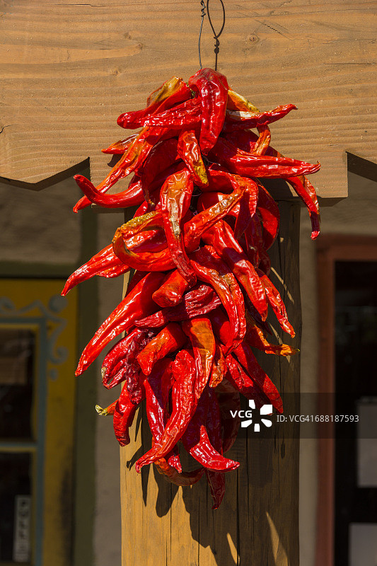 辣椒串图片素材