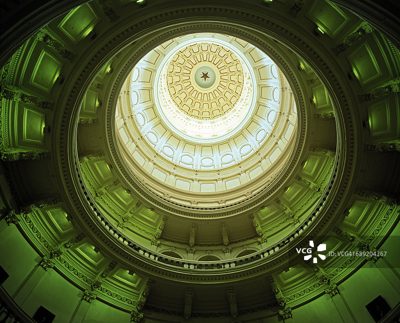 德克萨斯州议会大厦圆顶图片素材