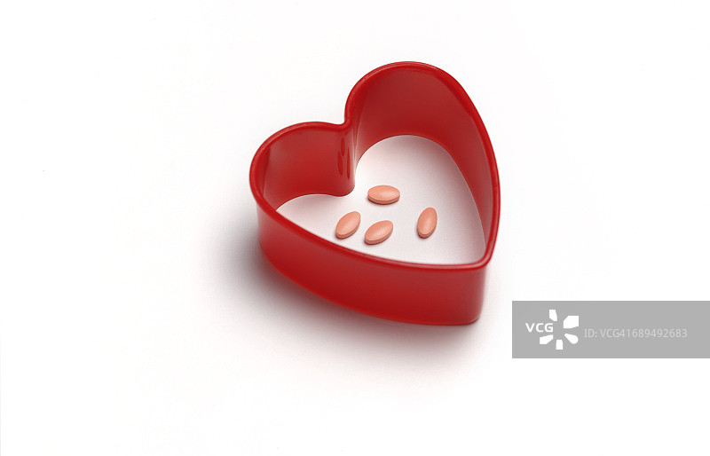 心形Beta受体阻滞剂图片素材