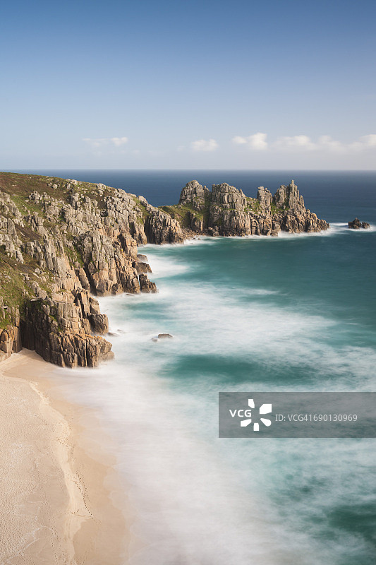 康沃尔兰兹角的波斯科诺图片素材