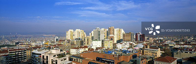 土耳其布尔萨天际线景观图片素材