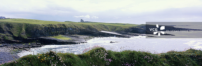 爱尔兰斯莱戈郡，大西洋海岸，穆拉莫尔海岬图片素材