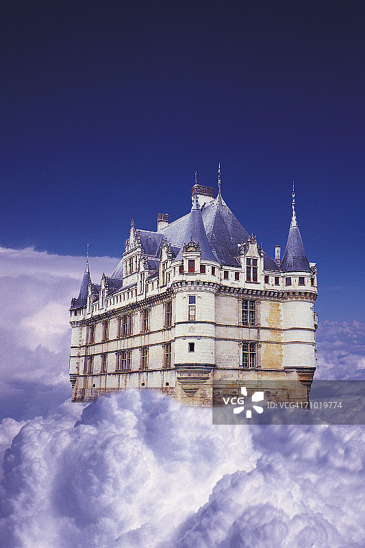 空中楼阁图片素材