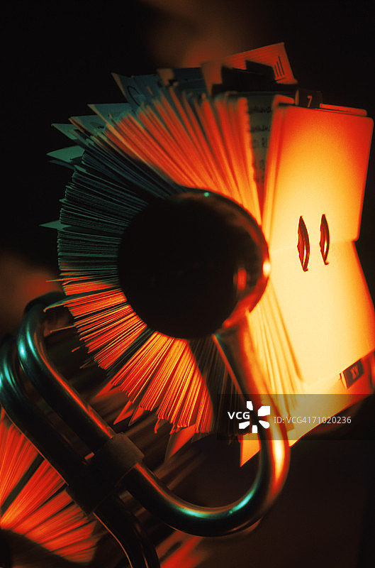 名片索引图片素材