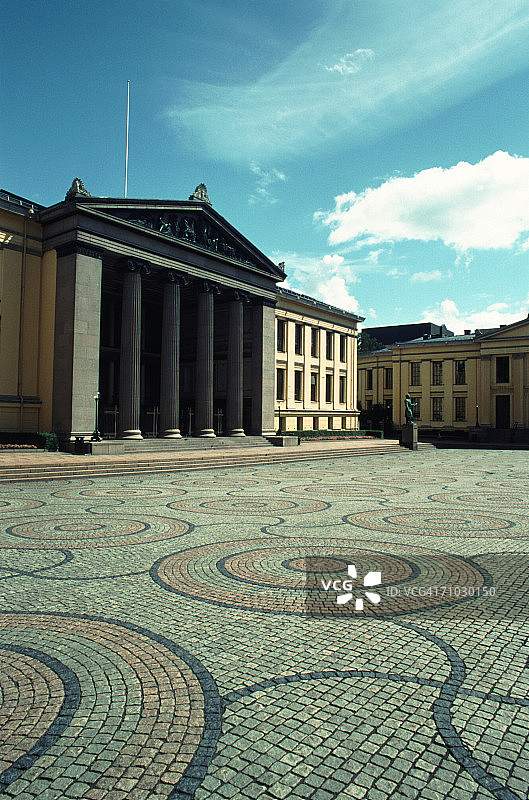 挪威奥斯陆大学图片素材