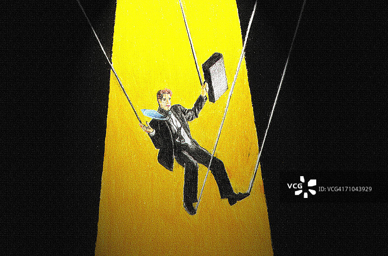 被操控的商人图片素材