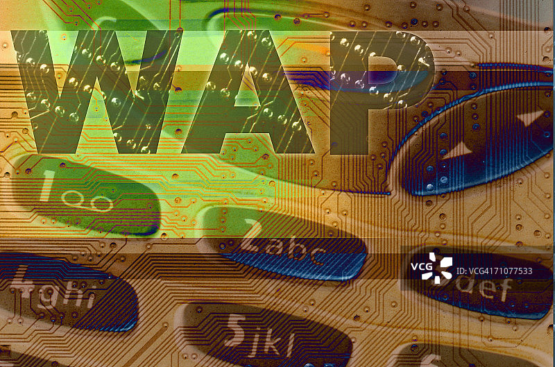 手机键盘Wap文本，特写图片素材