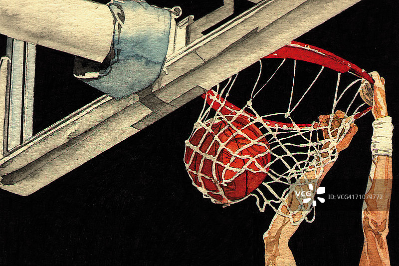 篮子里的球图片素材