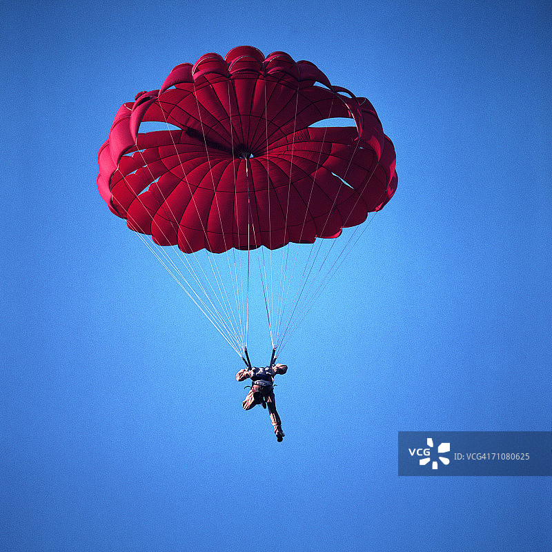 跳伞图片素材