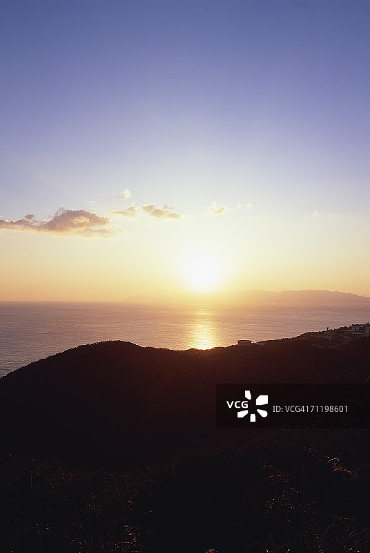 日本宫崎县都井岬图片素材