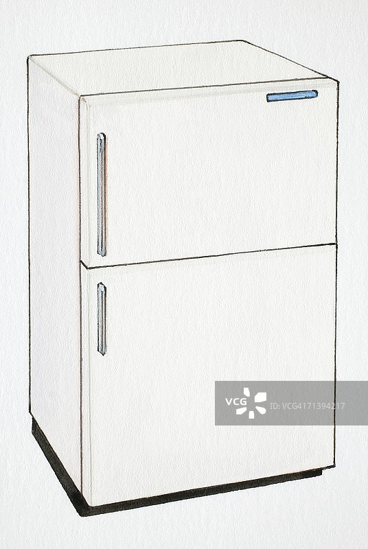 双门冰箱艺术作品图片素材