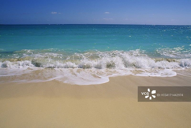 圣马丁岛海滩海景图片素材