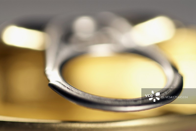 罐头盖子的特写图片素材