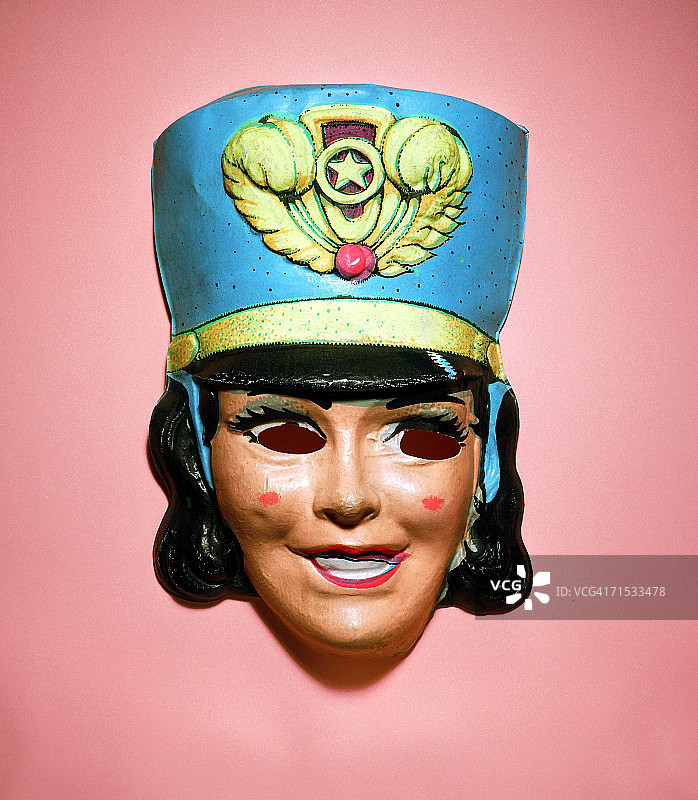 万圣节仪仗队面具图片素材