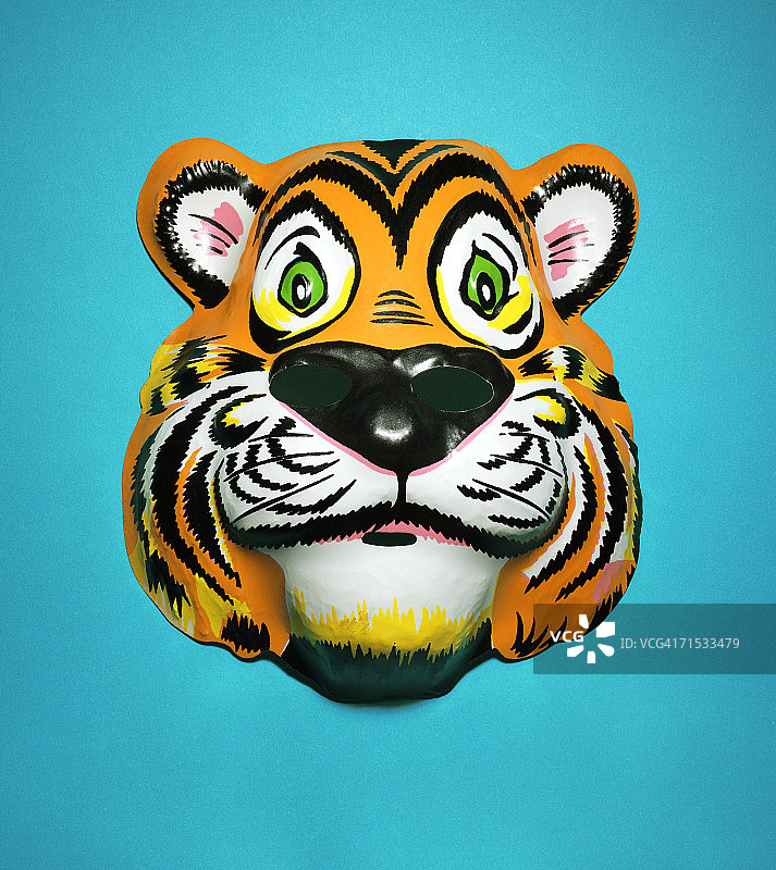 万圣节老虎面具图片素材