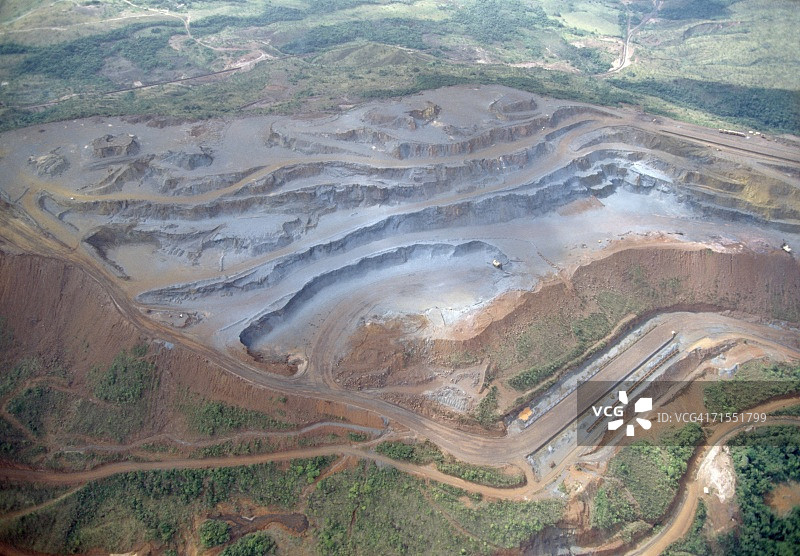 委内瑞拉玻利瓦尔铁矿图片素材