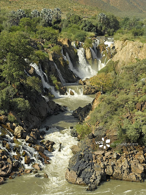 伊普帕瀑布风景图片素材