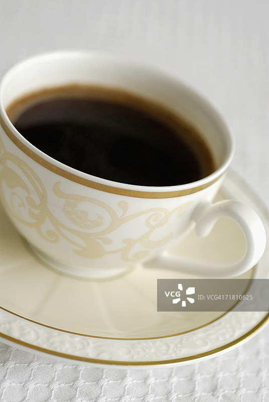 一杯红茶的特写镜头图片素材
