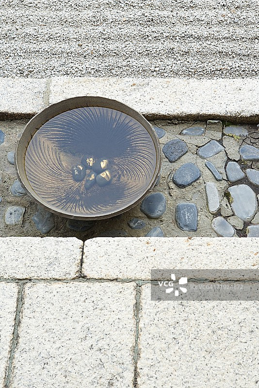 日式禅意花园图片素材