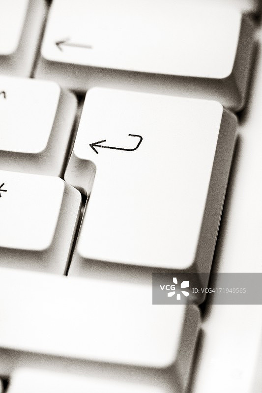 键盘上的回车键图片素材