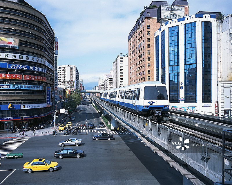 中国台湾台北地铁图片素材
