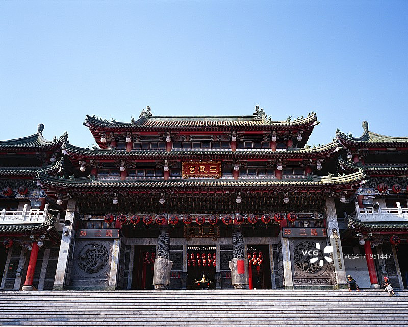 台湾三凤宫图片素材