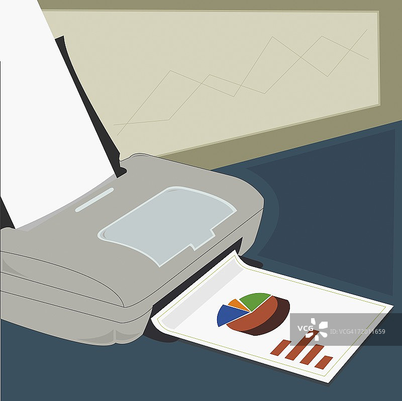 传真机特写图片素材