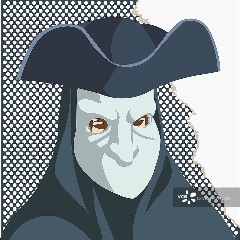 戴口罩男子的特写图片素材