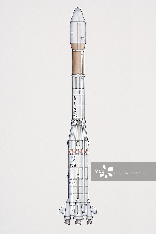 阿丽亚娜号太空火箭图片素材
