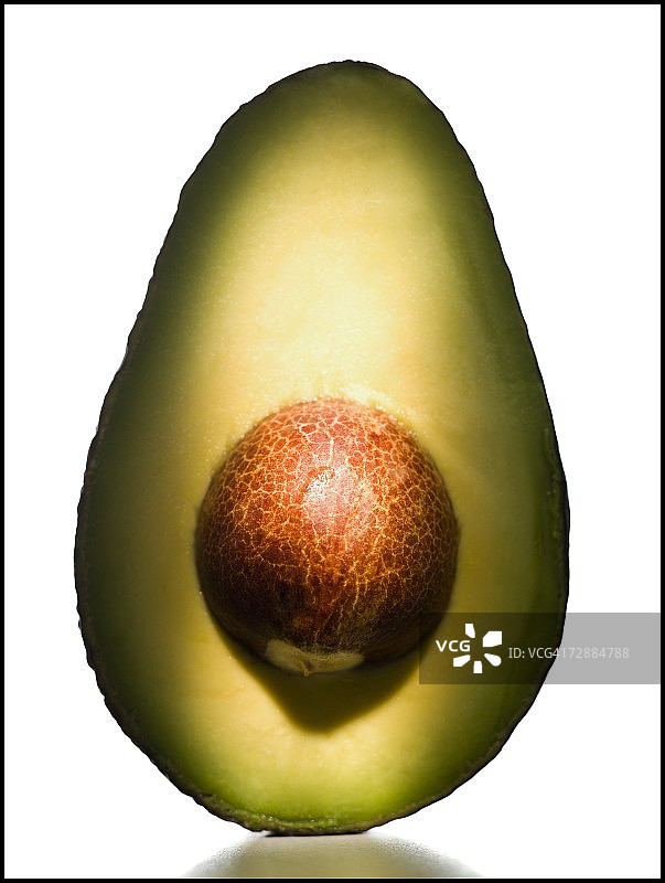 半个鳄梨图片素材