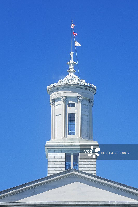 田纳西州议会大厦，纳什维尔图片素材