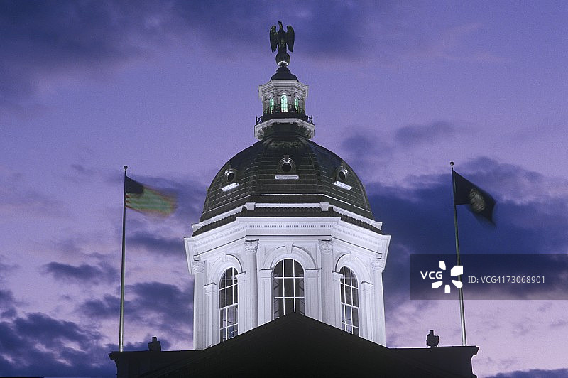 新罕布什尔州议会大厦，康科德图片素材