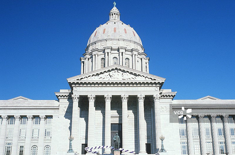 杰斐逊市密苏里州议会大厦图片素材