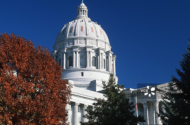 杰斐逊市密苏里州议会大厦图片素材